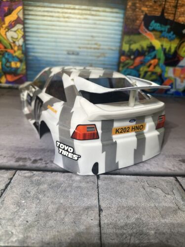Ken Block 1/10 Ford Cossie Escort White Tamiya 200mm Body Only Custom Painted - Picture 16 of 24