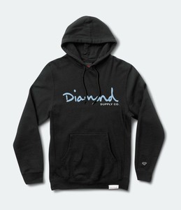 Diamond Sweat Og Supply à de capuche Script Co noir en wX1PqXrWA