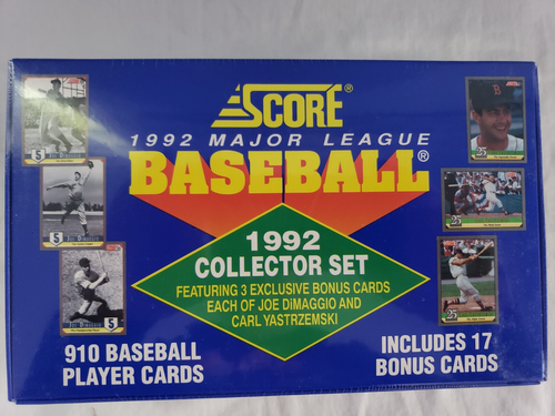 1992 Score Collector Factory Sealed Set (910)