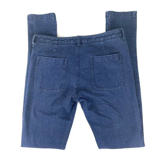 Vince Jeans Damen 4 blaue Ankle Skinny Leg Jeggings Denim dunkle Waschung Stretch - Bild 4 von 5