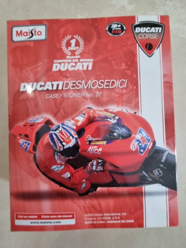 Maisto Ducati Desmosedici Casey Stoner No. 27 limited edition 2007, 02307 - Picture 3 of 4