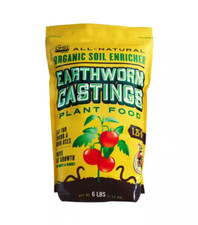 Earthworm Castings Plant Food  NEW  FREE SHIPPING 