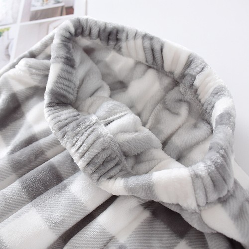 Men Check Lounge Pants Flannel Coral Fleece Pyjama Bottoms Trousers Sleep Warm - Bild 5 von 13