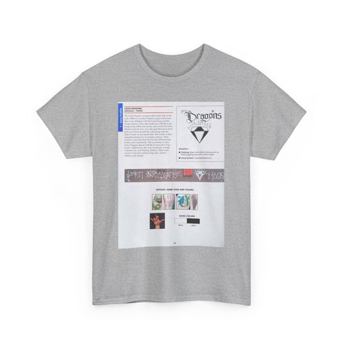 The Chicago Gang Book Page 92 - Latin Dragons Identifiers - T-Shirt - Picture 28 of 97