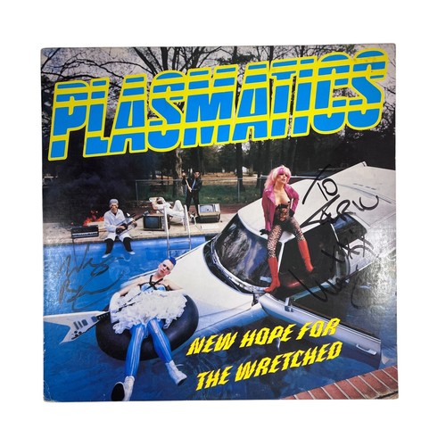 The Plasmatics Signed New Hope For The Wretched Vinyl Album Wendy O. Williams - Picture 1 of 8