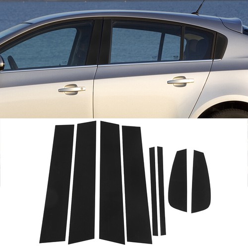For Chevrolet Cruze Facelift Hatchback 2013-2015 Black Pillar Posts Door Trim - Picture 9 of 14