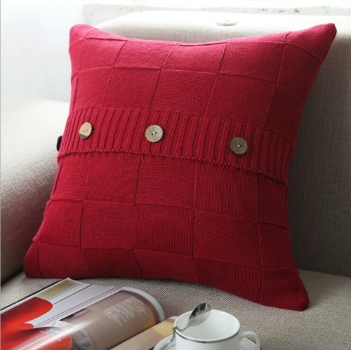 "Funda protectora de almohada de punto 18"" x 18" - Imagen 58 de 69