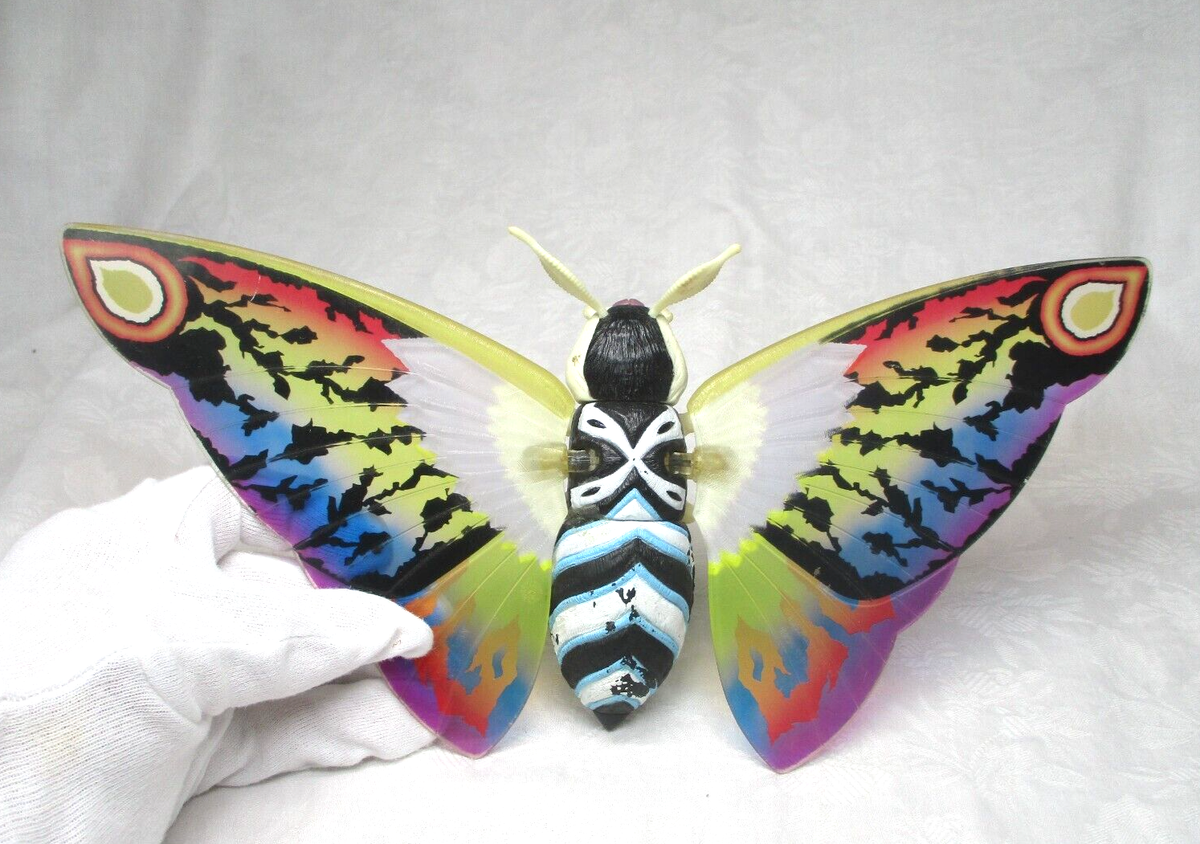Godzilla RAINBOW MOTHRA Adult 1998 Bandai 1997 Kaiju Movie Monster