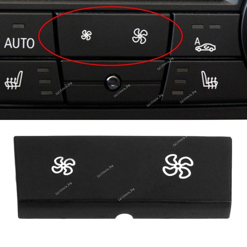 Fan Speed switch Button Cover Climate Control For Bmw 1/3 Series E90 E93 E88 - Picture 3 of 5
