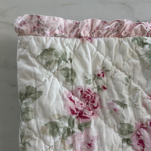 Simply Shabby Chic Rachel Ashwell Peony Cabbage Rose Set Of Shams 🌸Nice🌸 - Picture 13 of 17