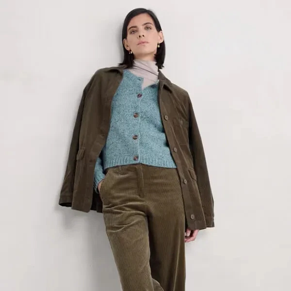 Seasalt Dawson Pick Cardigan Lichen - Image 3 of 4