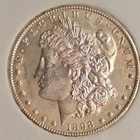 1898-O $1 Morgan Dollar 90% Silver New Orleans US Coin. #600