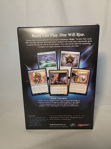 Commander 2015 Seize Control Factory Sealed - Picture 3 of 10