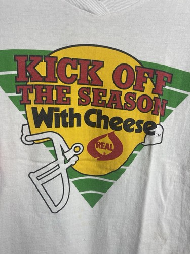 Vintage American Dairy Association T-Shirt XXL "Kick Off The Season With Cheese - Picture 2 of 8