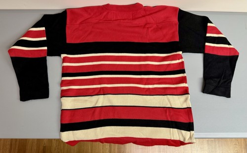 Vintage Reebok Roger Edwards Chicago Blackhawks M Heritage Wool Sweater Jersey - Bild 2 von 3