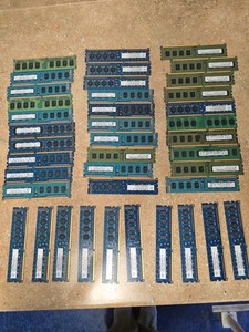 **MIXED BRANDS* 2 GB  *MIXED SPEEDS* DDR4 Desktop RAM ~ LOT OF 40