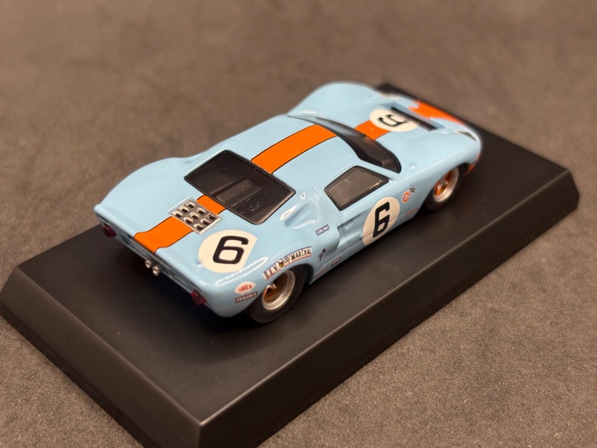 Kyosho 1/64 USA collection2 Gulf Ford GT40 #6 Le Mans