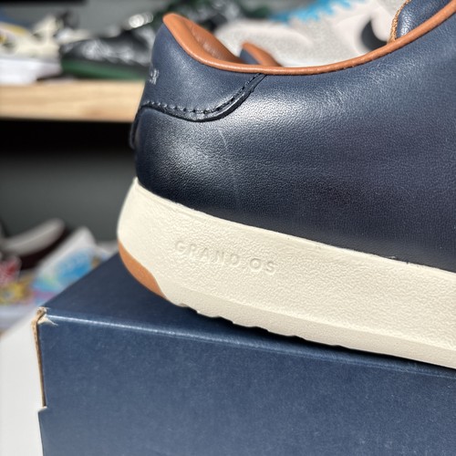 Gr. 8,5 Cole Haan Herren Grandpro Tennis Sneake Blazer blau Handfleck C22586 - Bild 8 von 11