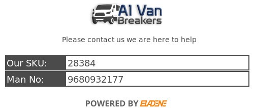 Interruptor de peligro CITROEN BERLINGO 2015-2018 9680932177 - Imagen 4 de 4