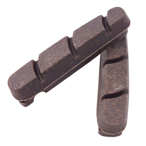 Road Bike Brake Pads Replacement Carbon Fiber Cork Rubber for Carbon Rims - Picture 2 of 12