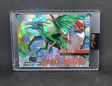 2024 Wild Card Dino Might 2/10 Pete Rose Cracked Ice Cincinatti Reds