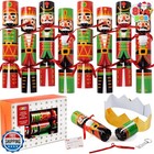 JOYIN 8 Pcs Christmas No-Snap Party Favor, Xmas Cute Design Funny