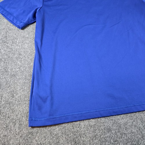 T-Shirt Uomo Majestic New York Mets Logo Ufficiale BLU Large L - Foto 10 di 12
