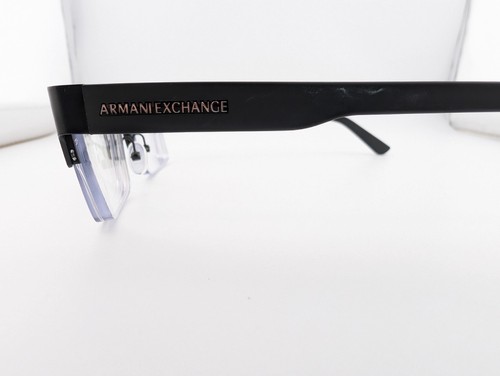 Gafas Armani Exchange, solo monturas, AX 1014 6063 negro mate, 53-17-145 - Imagen 7 de 23