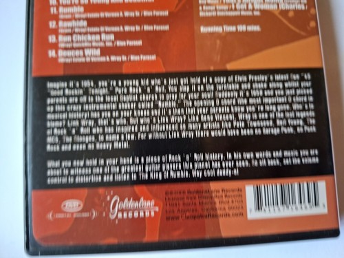 Link Wray : The King of Rumble [Region 1 DVD] FREE Next Day Post from NSW - Foto 11 di 14