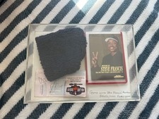 2000 Steve Francis Rookie Game ticket and autograph game worn armband NBA 