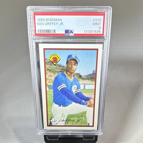 1989 Bowman Ken Griffey Jr. #220 Rookie PSA 9 Seattle Mariners Baseball Card