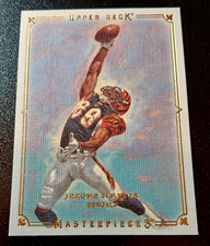 2008 UPPER DECK MASTERPIECES #63 - JEROME SIMPSON - CINCINNATI  BENGALS CARD