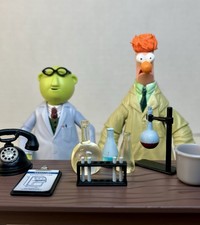 Diamond Select Toys Disney The Muppets Bunsen and Beaker COMPLETE