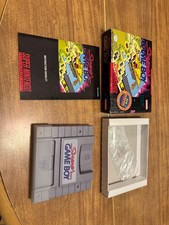 Super NES Nintendo SNES Super Gameboy Game Boy video game player CIB complete GB