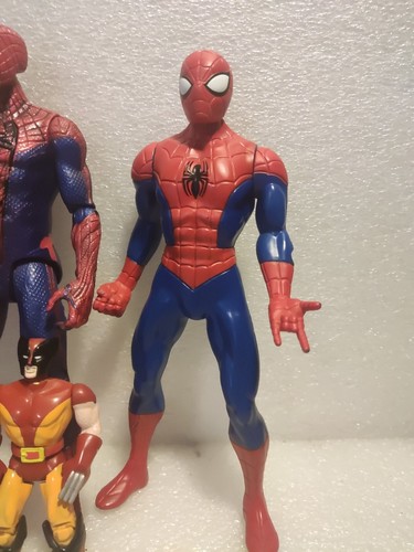 Konvolut 12", 10" und 5" Actionfiguren u.a. sprechender Spiderman mit Waffe - Bild 10 von 10