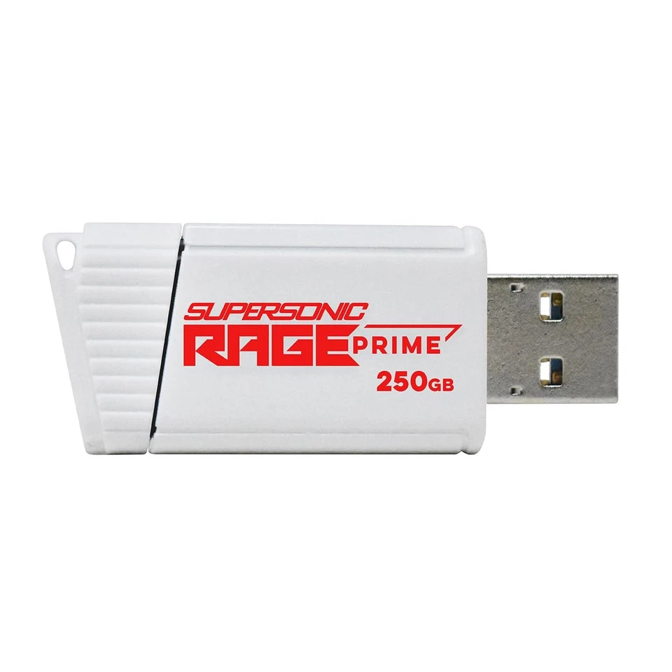 Patriot Supersonic Rage Prime USB 3.2 Gen 2 Flash Drive - 250GB - PEF250GRPMW32U - Image 2 of 4