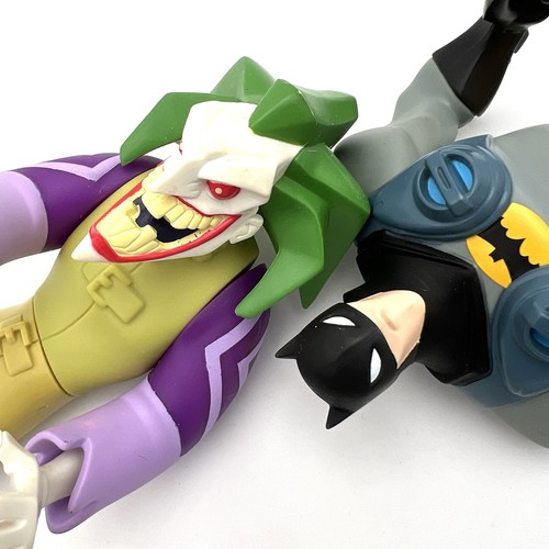 Figuras de acción The Batman Animated Series EXP Extreme Power Joker + Batman 9" - Imagen 24 de 24