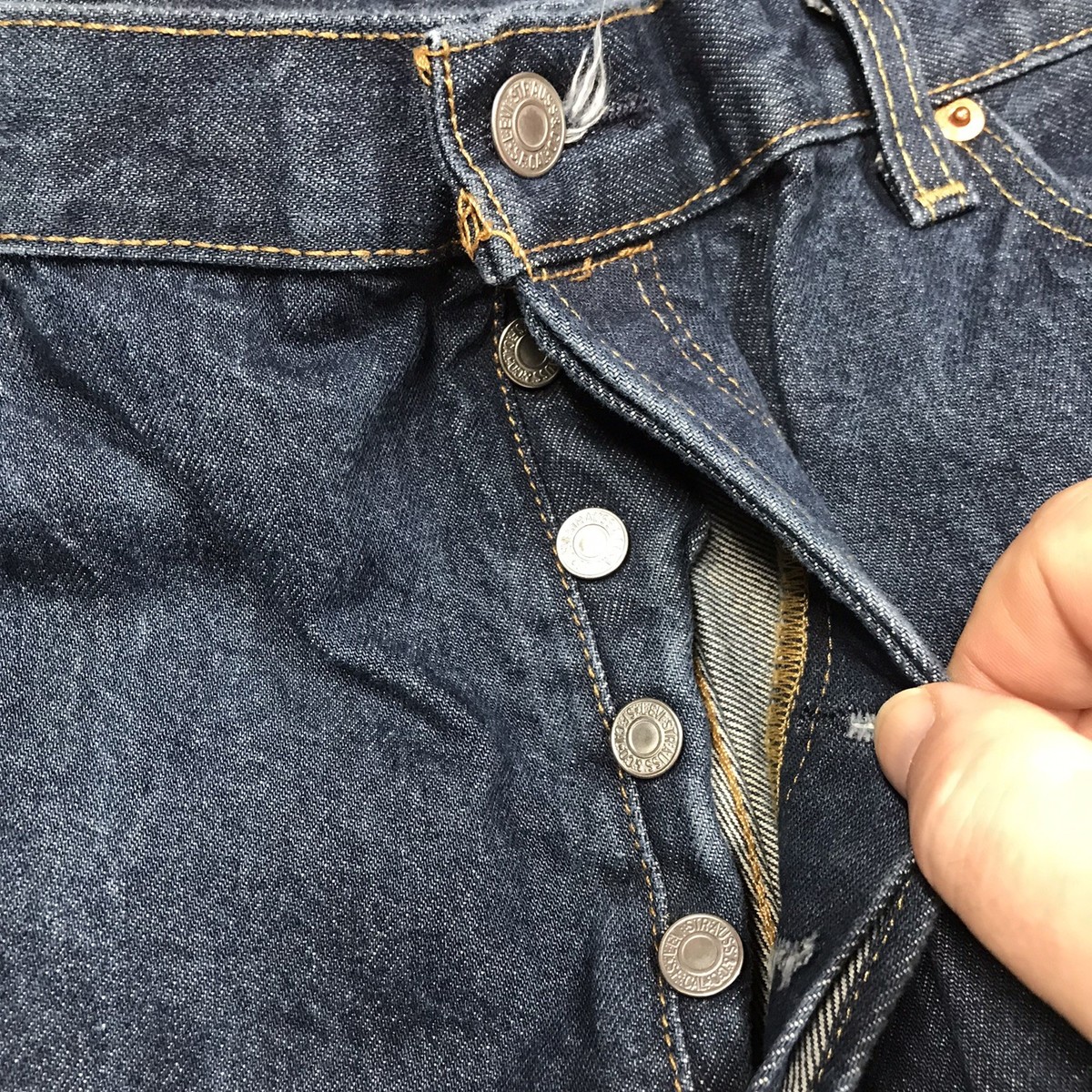 黒田 22501XX 40 55501XX 40 37501XX 40 ビンテージ40's50's○Levi's 501 XX片面タブ47モデル実寸W81cm