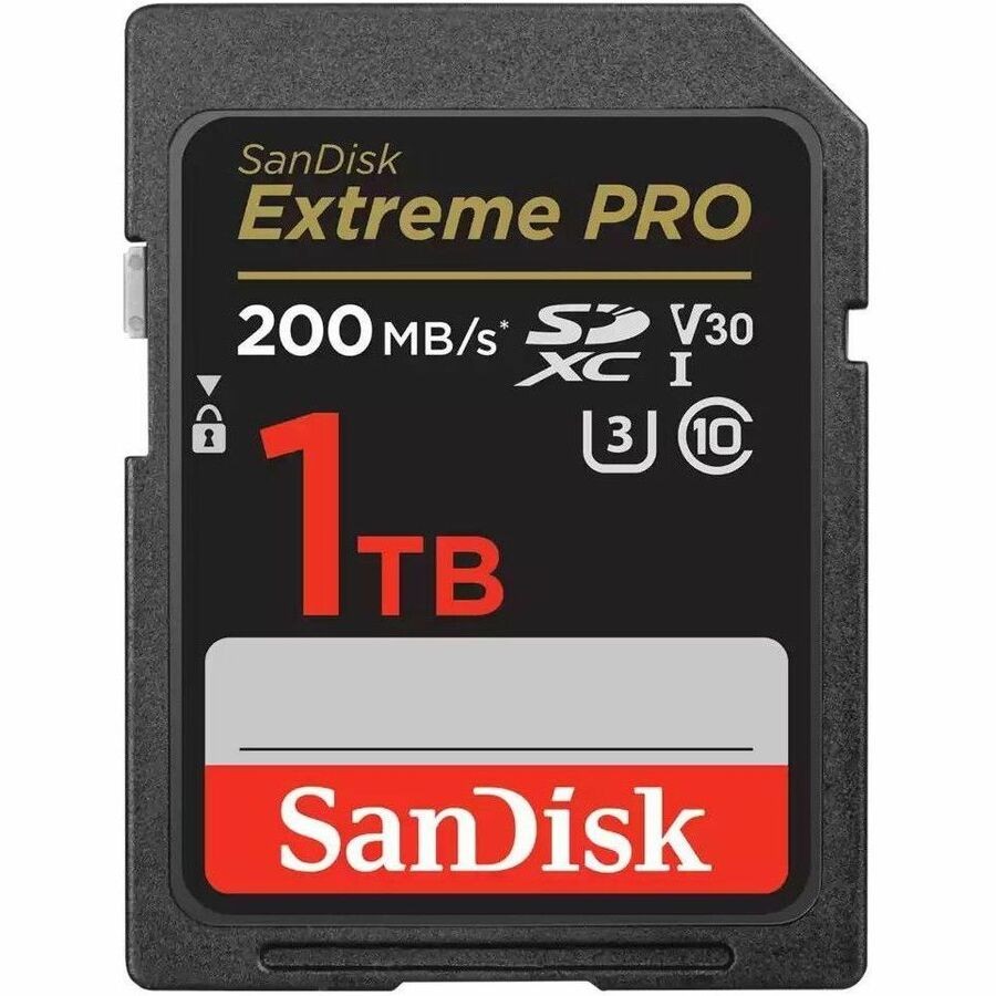 SanDisk Extreme PRO 1 ТБ Class 10/UHS-I U3 V30 SDXC SDSDXXD1T00ANCIN