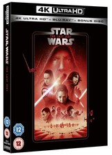 Star Wars Episode VIII: The Last Jedi [4k Ultra-HD + Blu-ray] [2020] [Region  ..