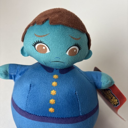 Willy Wonka The Chocolate Factory Plush Stuffed Violet Beauregarde 8" Blueberry - Picture 2 of 7