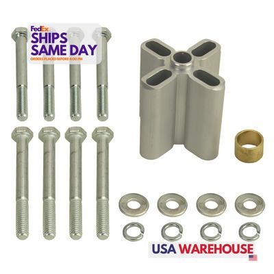 Derale 31550, One Natural Aluminum Fan Spacer 2 1/2In Performance Racing Parts - Bild 1 von 10