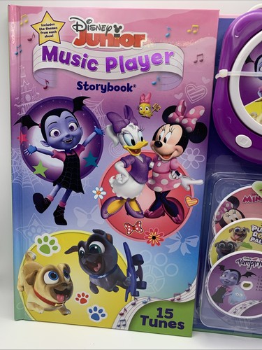Disney Junior Reproductor de Música Libro de Cuentos Minnie Vampirina Cachorro Perro Amigos NUEVO (LEER) - Imagen 4 de 17