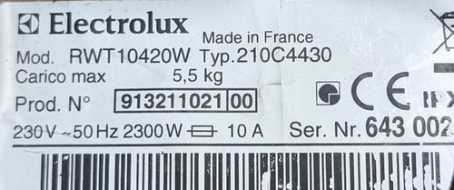 Ricambio Originale per Lavatrice Electrolux RWT10420W MOTORE - Foto 5 di 5