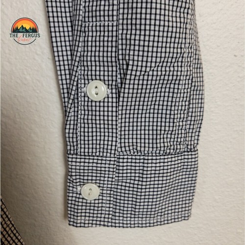 Civilianaire NWT Mens Shirt Black Stripe Made In USA! Size Small - Picture 11 of 18
