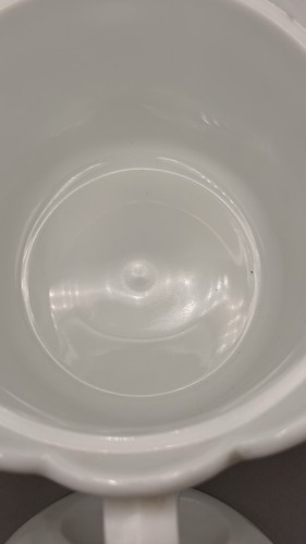 Westmoreland Milchglas Emaille Kirsche Keks Keksdose WG Mark erhabenes Obst - Bild 7 von 8