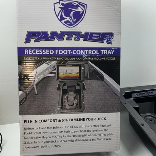 Panther 55-9815 Recessed Trolling Motor Foot-Control Tray Minn Koda Motorguide - Picture 5 of 5