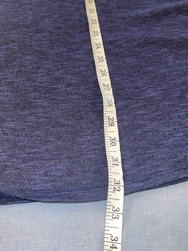 SIMPLY VERA WANG Nightgown Lounge Sleep Shirt Sz Large / L - Blue lace  -New - Picture 8 of 8