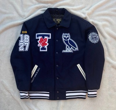 OVO x University of Toronto Navy Varsity Jacket - S / M / XL - New 
