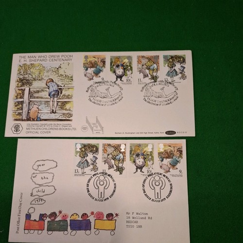 Alice in Wonderland First day covers 1979 - Picture 1 of 5
